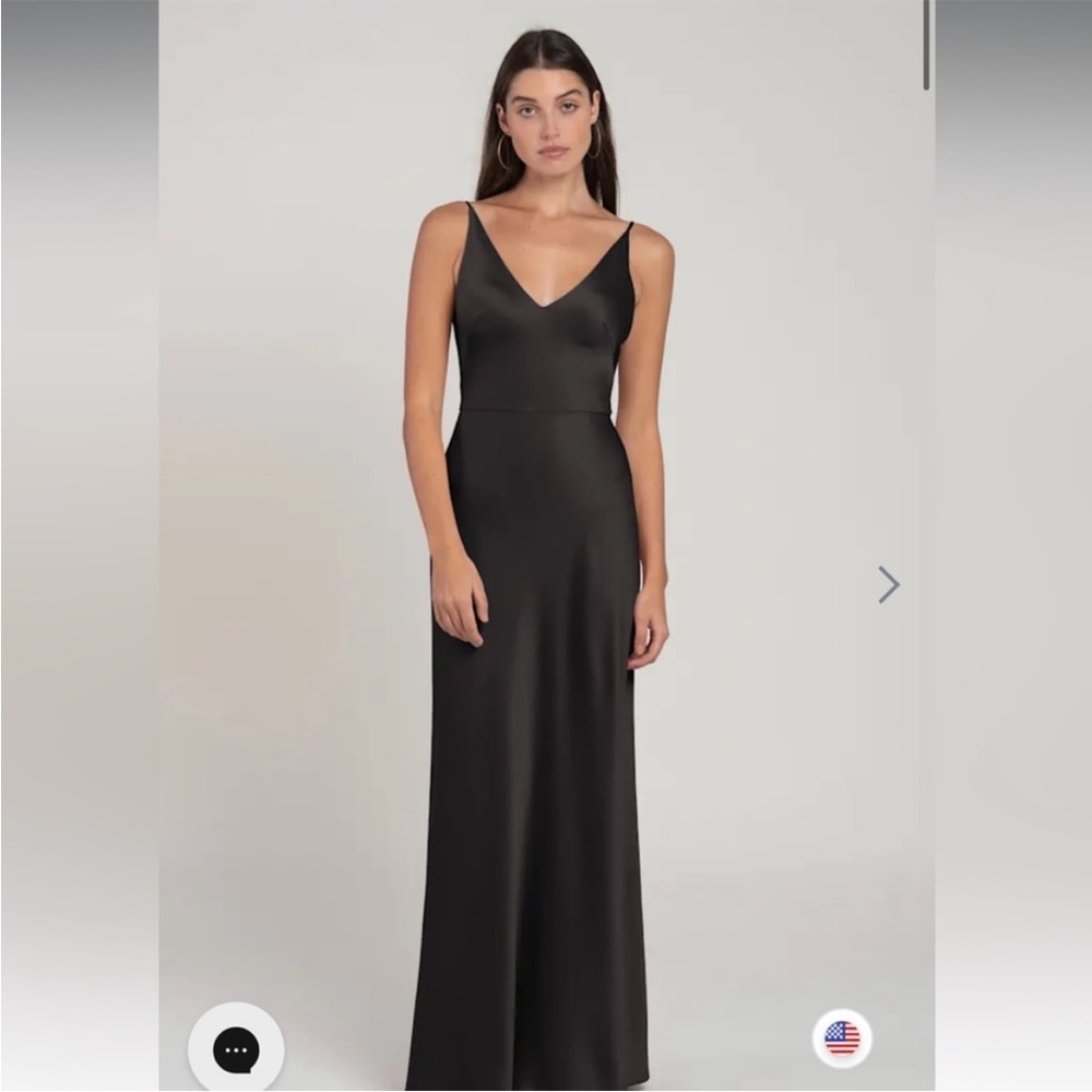 Jenny Yoo Navy Blue Marla Dress